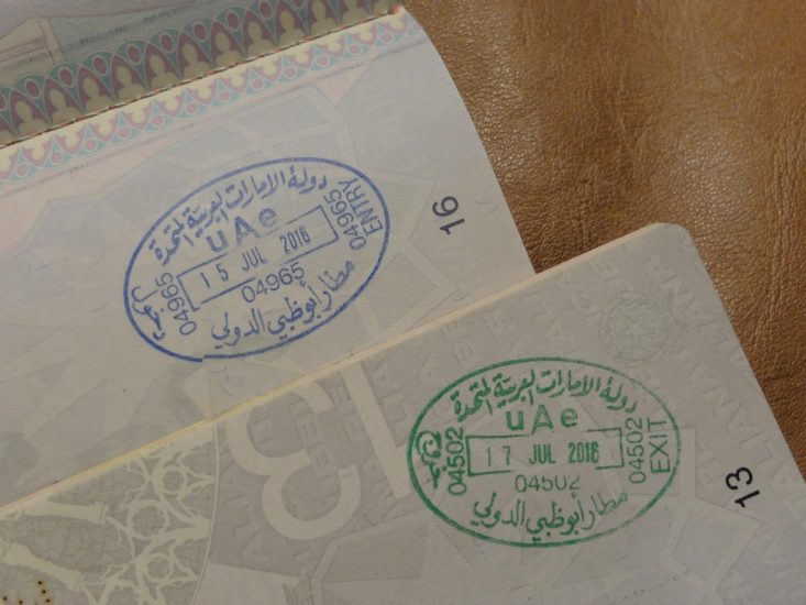 united-arab-emirates-passport-stamps • Electric Blue Food - Kitchen ...