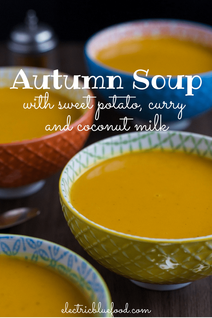 pumpkin curry soup, vegan autumn soup