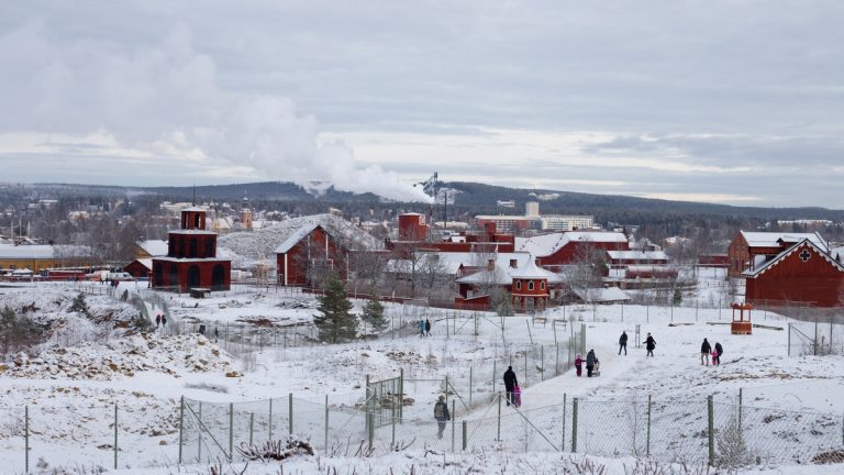 falun mine winter