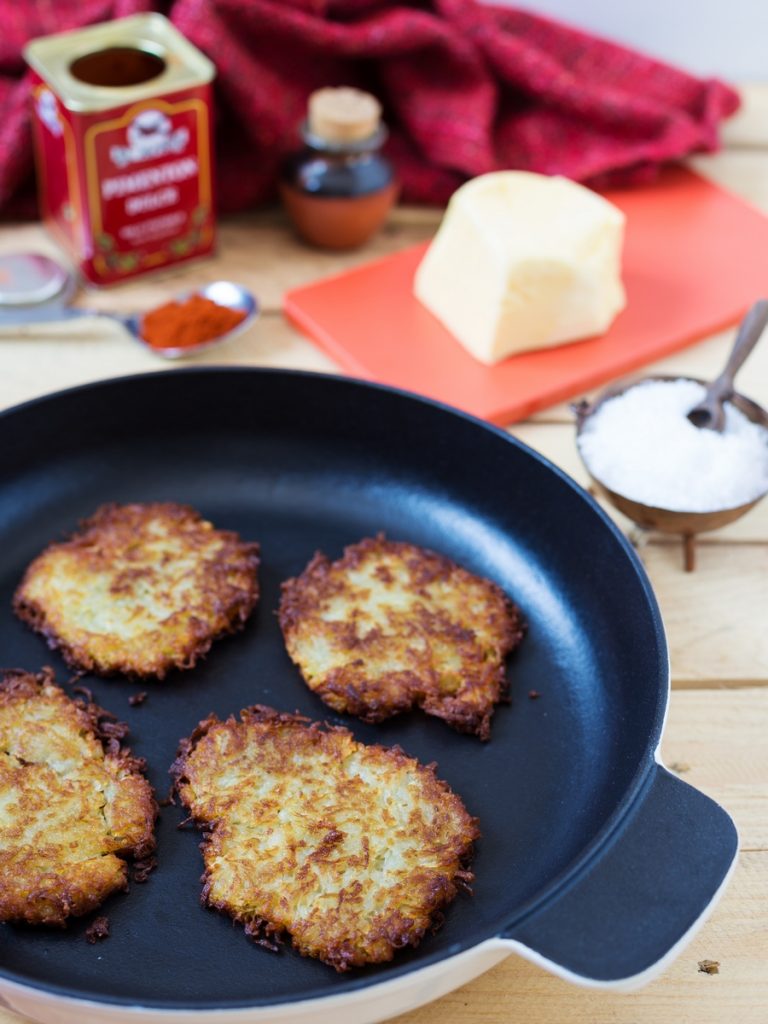 Rösti, the Swiss potato fritters - Electric Blue Food