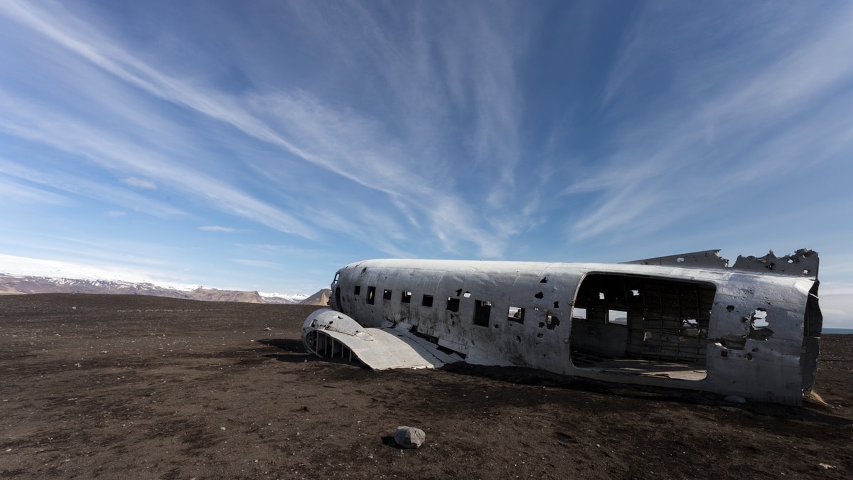 iceland plane wreck