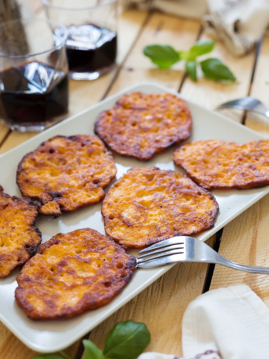 Sweet potato and bacon fritters Electric Blue Food