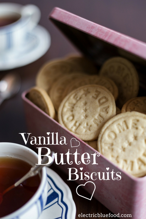 Easy biscuits that smell like vanilla and butter.