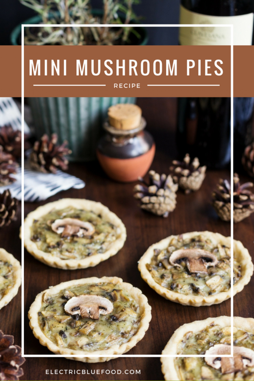 Mini mushroom pies recipe