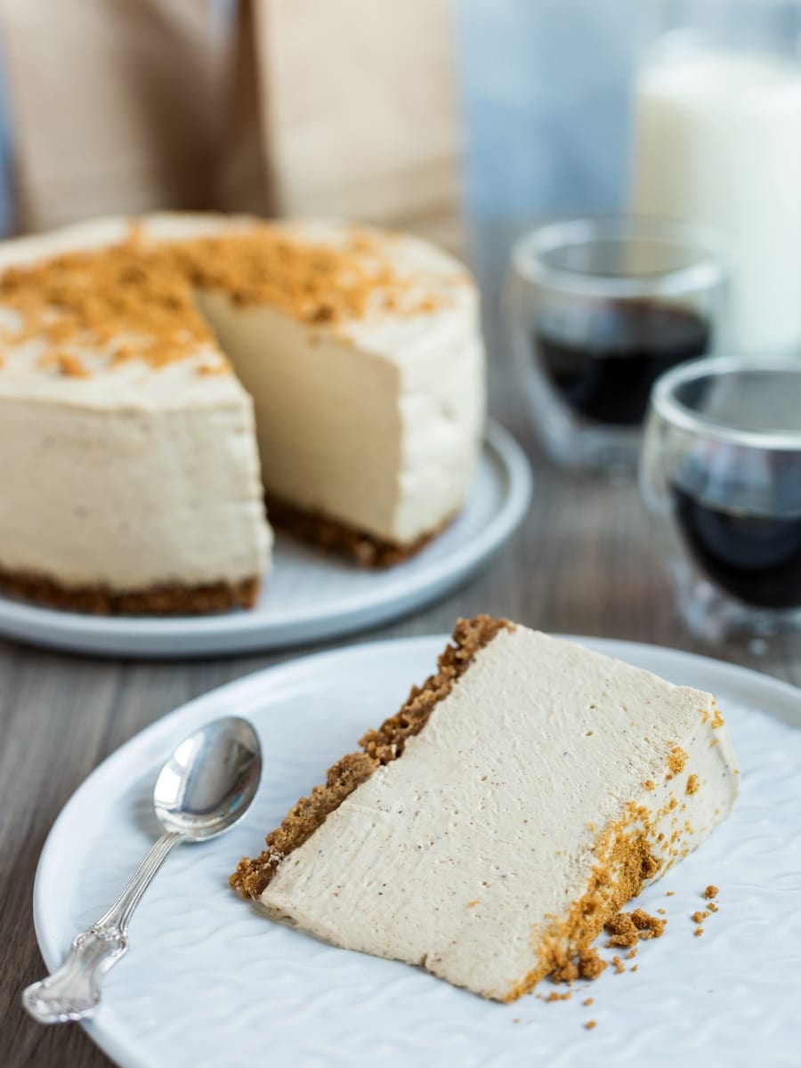 Gingerbread cheesecake, a real treat for the Christmas season