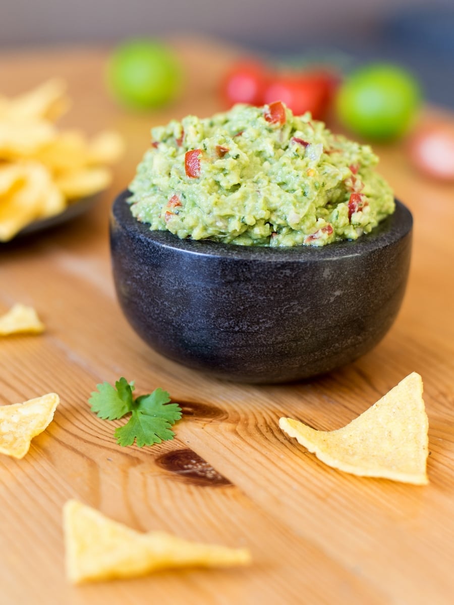 Chunky guacamole - more than just a dip! This version is chunky and full of flavour.