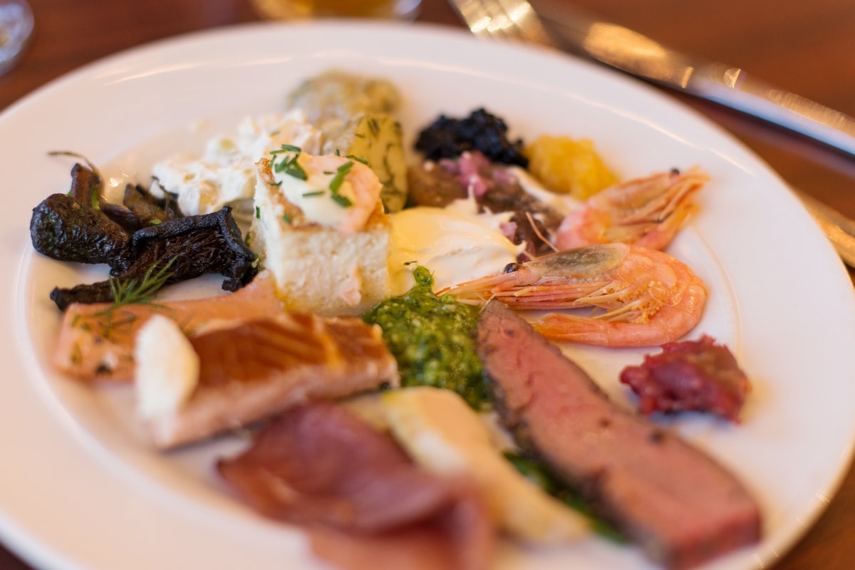 Dining on the Baltic: the Buffet on Viking Line Cinderella