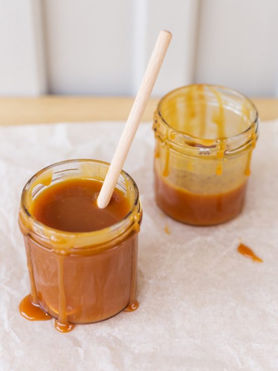 Salted caramel sauce • Electric Blue Food - Kitchen stories from abroad