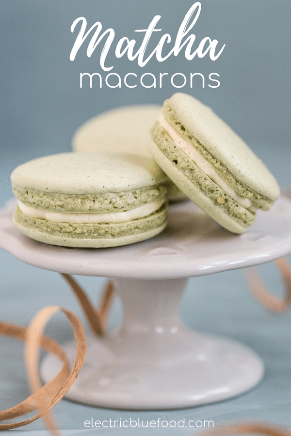 Green tea matcha macarons recipe