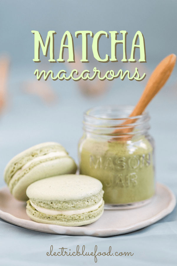 Green tea matcha macarons recipe