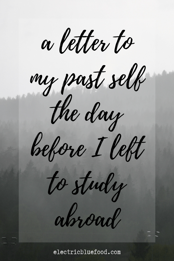 It's been 10 years since my study abroad experience and most things that happened in my life happened thanks to that study abroad experience. Here's a letter from the future to my past self, on the day before I left to study abroad | #studyabroad