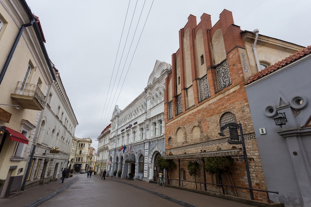 Streets of Vilnius, Lithuania