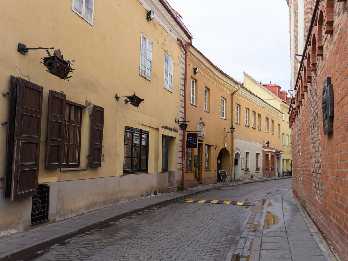 Streets of Vilnius, Lithuania