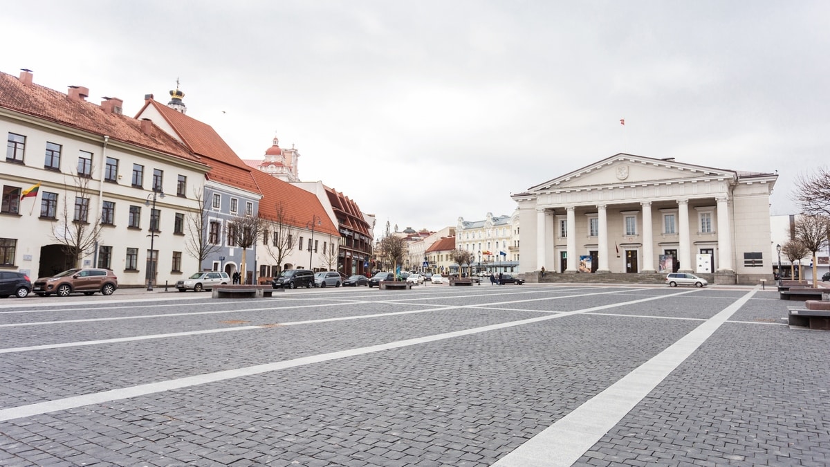Vilnius Town Hall square