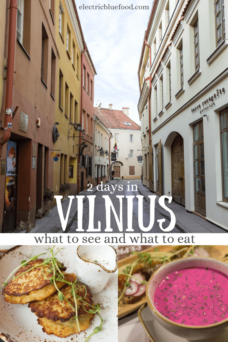 Vilnius in 2 days. A guide on what to see and what to eat in Vilnius when on a short visit to the Lithuanian capital. Beautiful architecture and unmissable food make Vilnius a great destination for a city break in Eastern Europe.