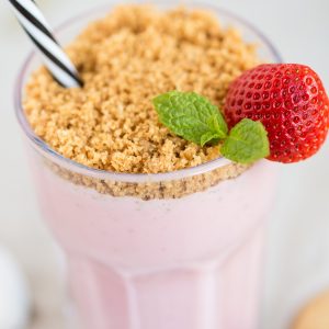 strawberry cheesecake smoothie