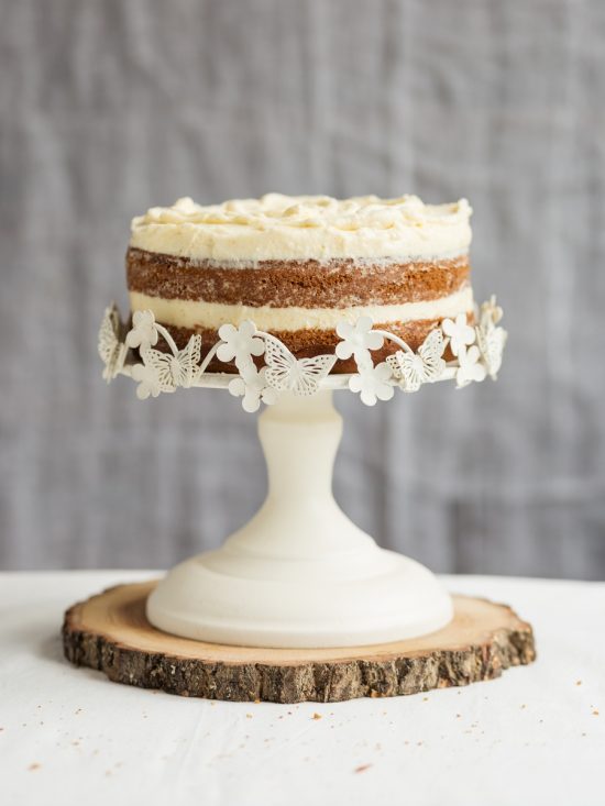 Sweet potato cake with brown butter frosting • Electric Blue Food ...