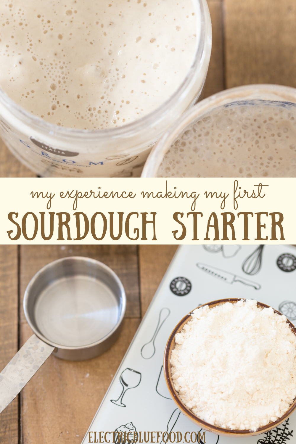 Make your first sourdough starter: it's easier than you'd think. Read my sourdough starter for dummies, aka my experience making my first sourdough.