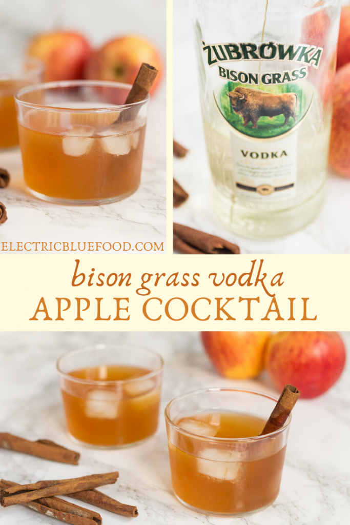 Apple and bison grass vodka give you szarlotka cocktail. A beloved Polish vodka cocktail that takes its name from Polish apple pie. Add a hint of cinnamon for the ultimate szarlotka experience.