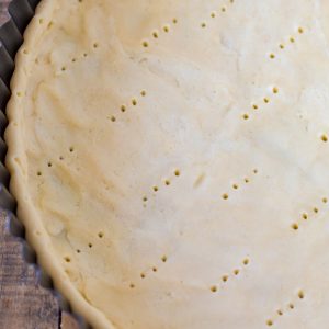 White wine shortcrust pastry from scratch.