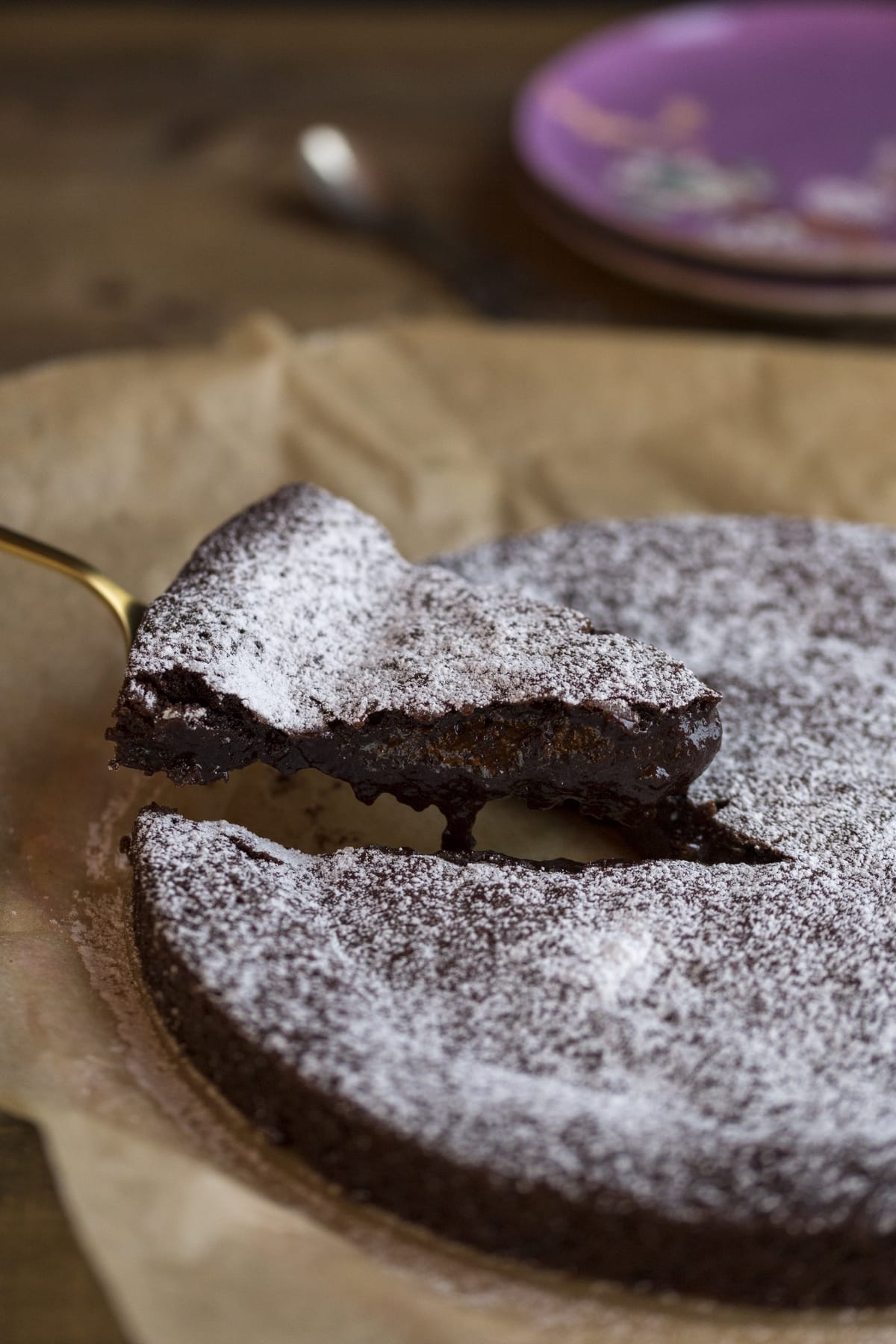 Swedish Sticky Chocolate Cake (Kladdkaka) Recipe