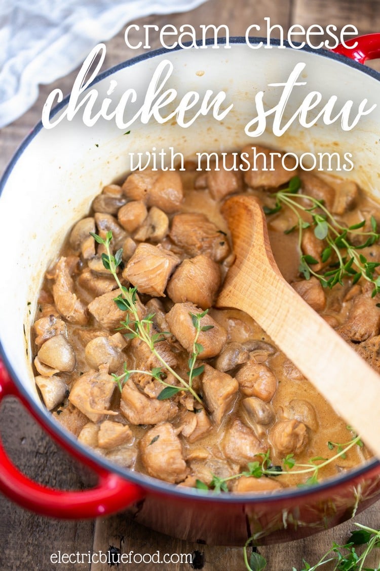 An easy mid-week dinner option, this cream cheese chicken and mushrooms stew is a delicious main. Pair it with your favourite carbs or veggies and you get a quick and tasty meal ready in 30 minutes.