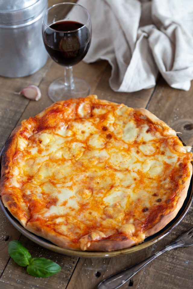 Pizza Dough For One Pizza from scratch • Electric Blue Food