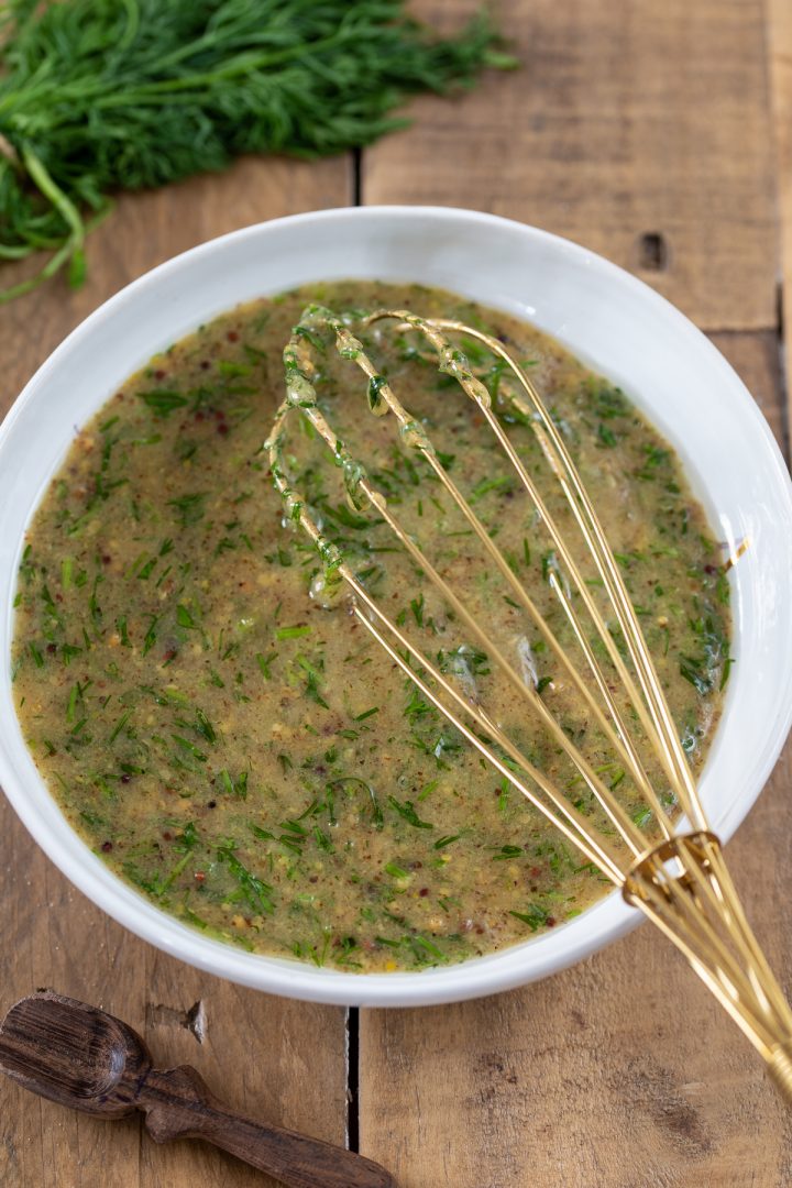 Dill Mustard Sauce Swedish Hovmästarsås • Electric Blue Food