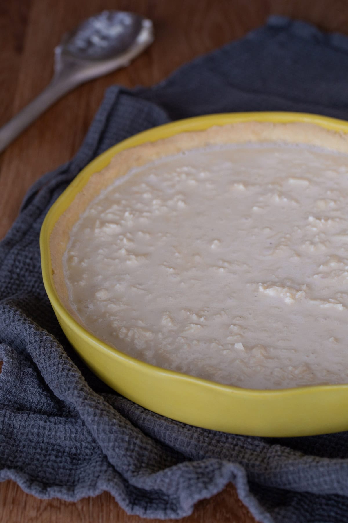 Unbaked Västerbottenpaj.